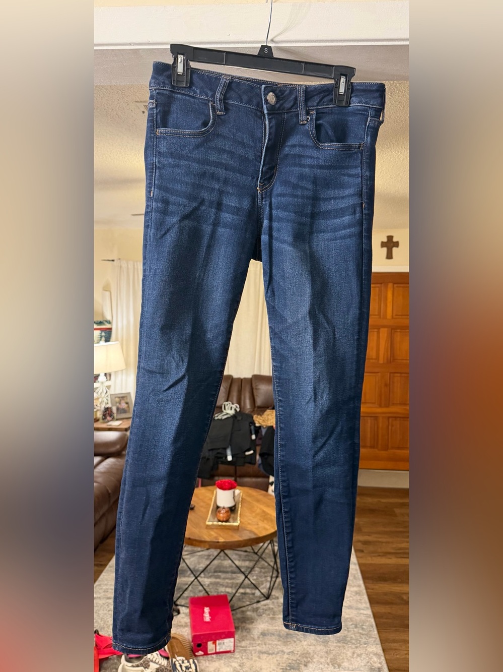 American Eagle AE Level Stretch Jegging Skinny Jeans Size 10 Regular